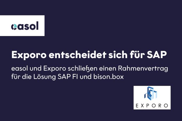 easol Pressemitteilung: Exporo entscheidet sich für SAP